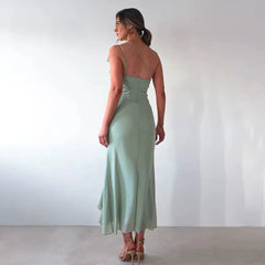 Ruffles And Champagne Dress