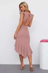Samba Away Midi Dress Blush